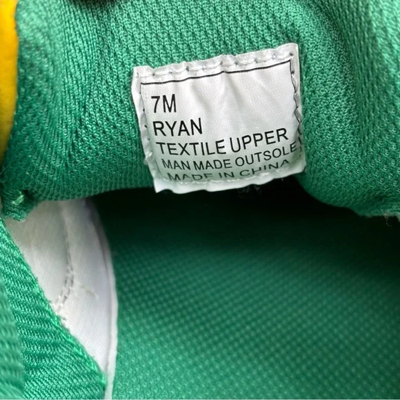 Tremor n Ryan Faux Suede White Blue Red Lace Up Low Casual Sneakers Mens 7 - Picture 9 of 9